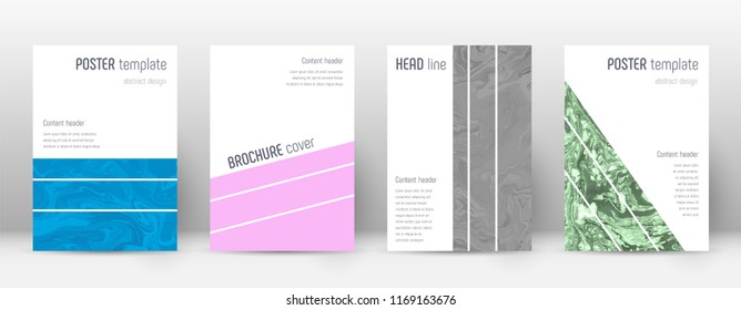 Abstract cover. Alive design template. Suminagashi marble geometric poster. Alive trendy abstract cover. Business vector illustration.