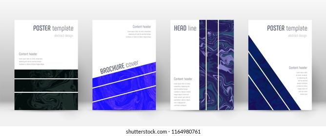 Abstract cover. Amazing design template. Suminagashi marble geometric poster. Amazing trendy abstract cover. Business vector illustration.