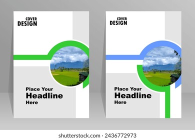 Abstract cover. Annual reports, pamphlets, presentations, brochures. Front page, book cover layout design. Design template