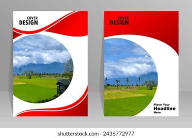 Abstract cover. Annual reports, pamphlets, presentations, brochures. Front page, book cover layout design. Design template