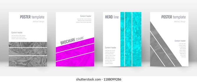 Abstract cover. Artistic design template. Suminagashi marble geometric poster. Artistic trendy abstract cover. Business vector illustration.
