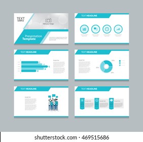 abstract cover background and page layout design template for presentation  .with info graphic elements design