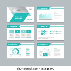 abstract cover background and page layout design template for presentation  .with info graphic elements design