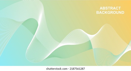 Abstract cover background or pattern with smooth waves. vector design.
