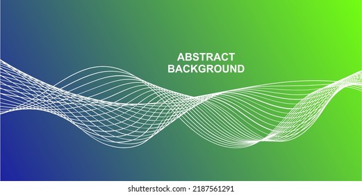 Abstract cover background or pattern with smooth waves. vector design.

