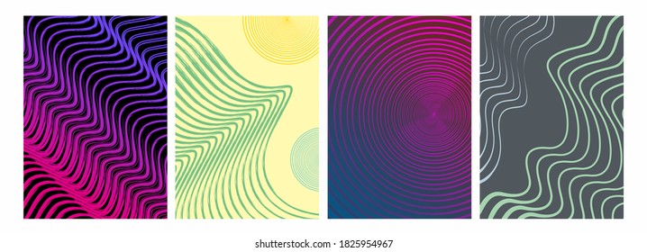 abstract cover background vector template