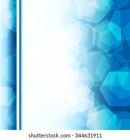 abstract cover blue background