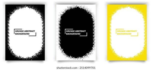 Abstract cover brush stroke design with Grunge watercolor. Paints Cover Poster Design Template Abstract Backgrounds Good texture for you.
