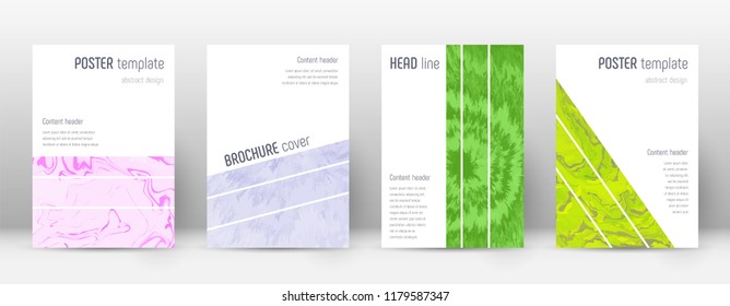 Abstract cover. Classy design template. Suminagashi marble geometric poster. Classy trendy abstract cover. Business vector illustration.