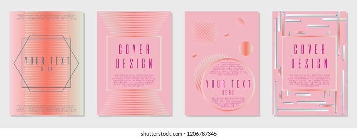 Abstract cover  corporate style.  A4 brochure title sheet. Can be used for poster, brochure, magazine, card, book, flyer, banner, anniversary. Trendy corporate style.