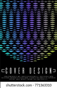 Abstract cover  corporate style.  A4 brochure title sheet. Can be used for poster, brochure, magazine, card, book, flyer, banner, anniversary. Trendy corporate style.

