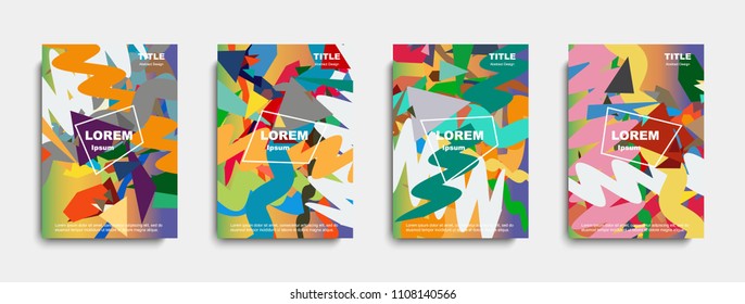 Abstract cover design. banners. vector illustration