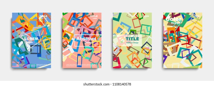 Abstract cover design. banners. vector illustration