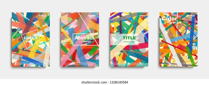Abstract cover design. banners. vector illustration