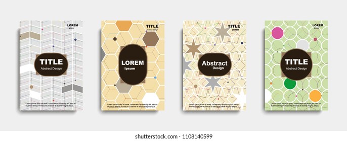 Abstract cover design. banners. vector illustration