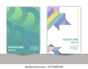 abstract cover design, bauhaus modern design, geometric background, minimalist cover design
