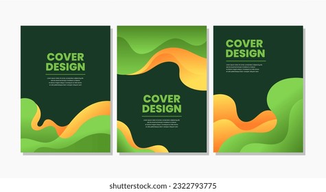 abstract cover design collection, flyer design collection, business design