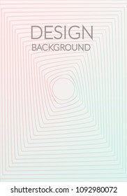 Abstract cover design. Colorful halftone gradients. Future geometric patterns. Colorful gradients minimalist vector. Green and pink soft gradients. Elegant modern cover design. Dynamic art vector.