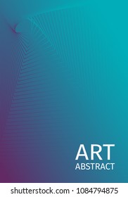 Abstract cover design. Red, blue, violet gradients. Future geometric patterns. Minimalist design vector. Colorful soft gradients. Elegant modern cover design. Dynamic art vector. Trendy illustration.