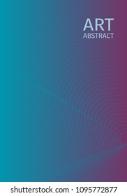 Abstract cover design. Red, blue, violet gradients. Future geometric patterns. Minimalist design vector. Colorful soft gradients. Elegant modern cover design. Dynamic art vector. Trendy illustration.