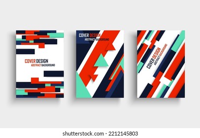 Abstract cover design set template in A4. geometric patterns.
Abstract design for Brochures, presentations, magazines, Posters, Business, portfolios, flyers, banners, and Websites Eps10 vector.
