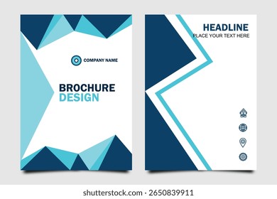 Abstract cover design template. Can be used for flyer, cover, booklet or magazine