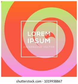 Abstract cover design Trendy gradient template shapes composition, vector illustrator
