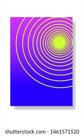 Abstract cover design use for digital and print.