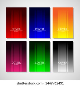 abstract cover design vector set