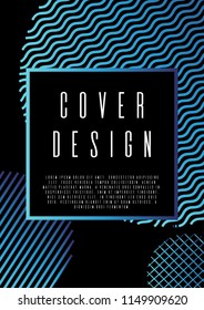 Abstract cover  design for your business. Template in A4.  Can be used for poster, brochure, magazine, card, book, flyer, banner, anniversary. Trendy corporate style.
