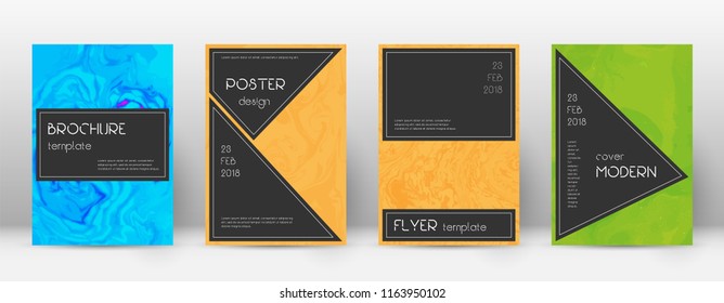 Abstract cover. Exquisite design template. Suminagashi marble black poster. Exquisite trendy abstract cover. Business vector illustration.