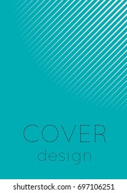 Abstract cover. Futuristic geometric template for banner, poster, flyer, brochure. Minimal trendy layout with halftone gradients. Abstract EPS 10 illustration. Minimalistic colorful cover.