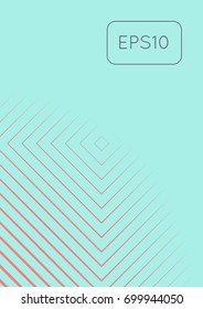 Abstract cover. Futuristic geometric template for banner, poster, flyer, brochure. Minimal trendy layout with halftone gradients. Abstract EPS 10 illustration. Minimalistic colorful cover.