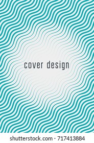 Abstract cover. Futuristic geometric template for banner, poster, flyer, brochure. Minimal trendy layout with halftone gradients. Abstract EPS 10 illustration. Minimalistic colorful cover.