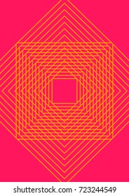 Abstract cover. Futuristic geometric template for banner, poster, flyer, brochure. Minimal trendy layout with halftone gradients. Abstract EPS 10 illustration. Minimalistic colorful cover.