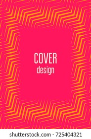 Abstract cover. Futuristic geometric template for banner, poster, flyer, brochure. Minimal trendy layout with halftone gradients. Abstract EPS 10 illustration. Minimalistic colorful cover.