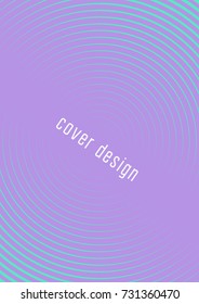 Abstract cover. Futuristic geometric template for banner, poster, flyer, brochure. Minimal trendy layout with halftone gradients. Abstract EPS 10 illustration. Minimalistic colorful cover.