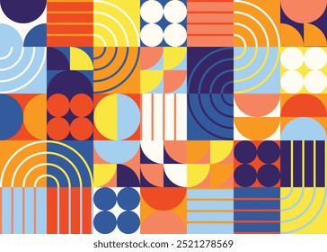 Abstract cover geometric shape modern background. Vector illstration.