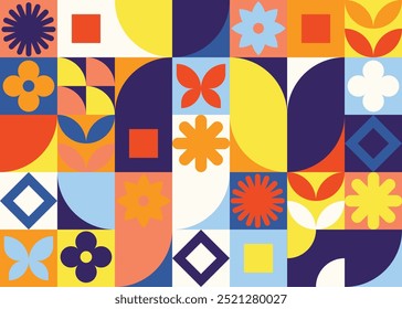 Abstract cover geometric shape modern background. Vector illstration.