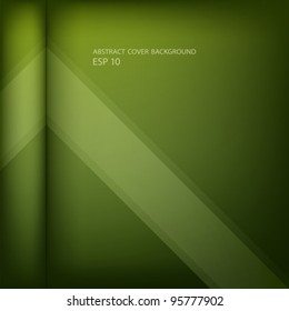 Abstract cover green book, background vector illustration