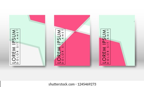 Abstract cover with hexagon elements. book design concept. Futuristic business layout. Digital poster template. Design Vector - eps10