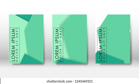 Abstract cover with hexagon elements. book design concept. Futuristic business layout. Digital poster template. Design Vector - eps10