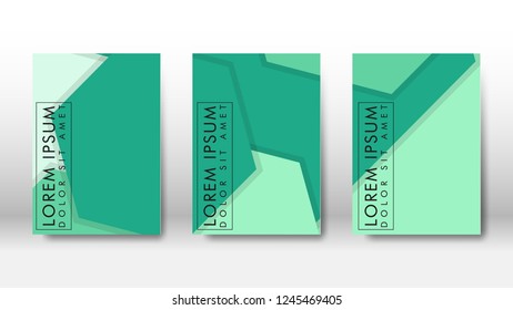 Abstract cover with hexagon elements. book design concept. Futuristic business layout. Digital poster template. Design Vector - eps10