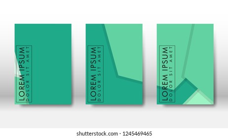 Abstract cover with hexagon elements. book design concept. Futuristic business layout. Digital poster template. Design Vector - eps10