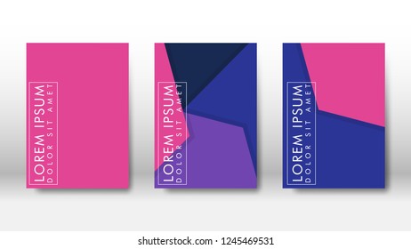 Abstract cover with hexagon elements. book design concept. Futuristic business layout. Digital poster template. Design Vector - eps10