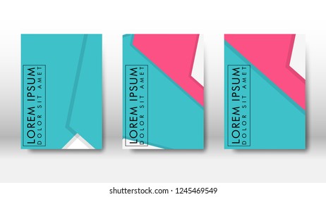 Abstract cover with hexagon elements. book design concept. Futuristic business layout. Digital poster template. Design Vector - eps10