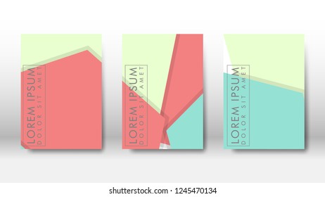 Abstract cover with hexagon elements. book design concept. Futuristic business layout. Digital poster template. Design Vector - eps10