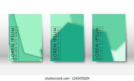 Abstract cover with hexagon elements. book design concept. Futuristic business layout. Digital poster template. Design Vector - eps10