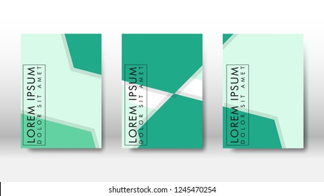 Abstract cover with hexagon elements. book design concept. Futuristic business layout. Digital poster template. Design Vector - eps10