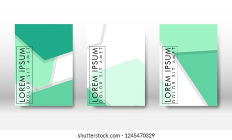 Abstract cover with hexagon elements. book design concept. Futuristic business layout. Digital poster template. Design Vector - eps10